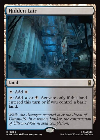 Magic: The Gathering - Marvel Super Heroes - Hidden Lair (269)