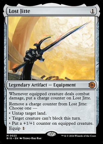 Magic: The Gathering - The Big Score - Lost Jitte (23) Foil