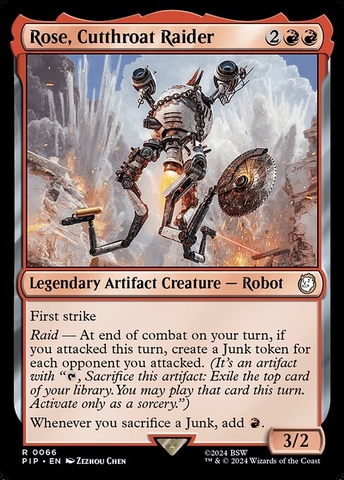 Magic: The Gathering - Fallout - Rose, Cutthroat Raider (66)