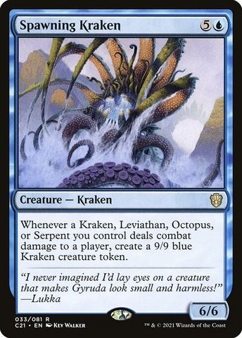 Magic: The Gathering - Commander 2021 - Spawning Kraken (33)