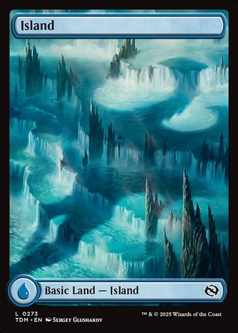 Magic: The Gathering - Tarkir: Dragonstorm - Island (273) Foil
