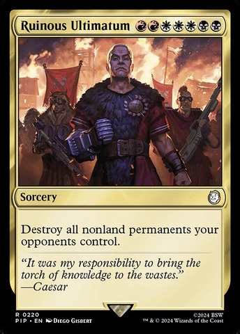 Magic: The Gathering - Fallout - Ruinous Ultimatum (220)