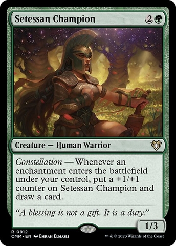 Magic: The Gathering - Commander Masters - Setessan Champion (912)