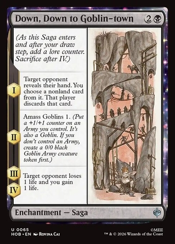 Magic: The Gathering - The Hobbit - Down, Down to Goblin-town (65)