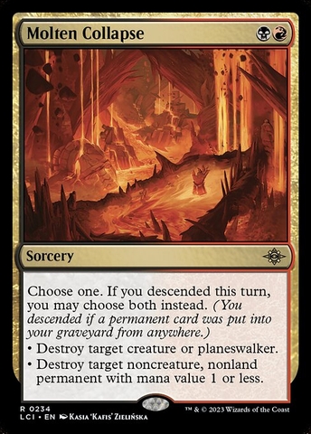 Magic: The Gathering - The Lost Caverns of Ixalan - Molten Collapse (234)
