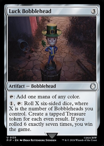 Magic: The Gathering - Fallout - Luck Bobblehead (135)