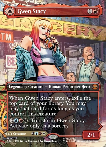Magic: The Gathering - Marvel's Spider-Man - Gwen Stacy // Ghost-Spider (202)