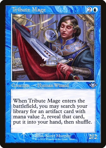 Magic: The Gathering - Modern Horizons 1 Timeshifts - Tribute Mage (10) Foil