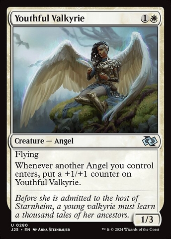 Magic: The Gathering - Foundations Jumpstart - Youthful Valkyrie (280)