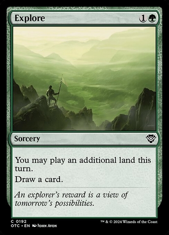 Magic: The Gathering - Outlaws of Thunder Junction Commander - Explore (192)