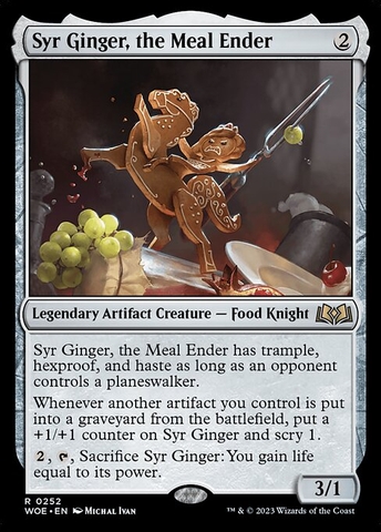 Magic: The Gathering - Wilds of Eldraine - Syr Ginger, the Meal Ender (252)