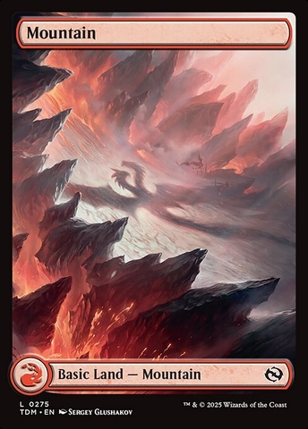 Magic: The Gathering - Tarkir: Dragonstorm - Mountain (275)