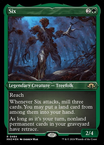 Magic: The Gathering - Modern Horizons 3 - Six (484) Etched Foil