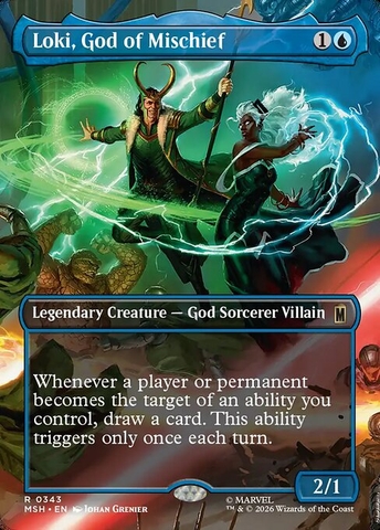 Magic: The Gathering - Marvel Super Heroes - Loki, God of Mischief (343)