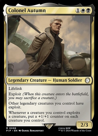Magic: The Gathering - Fallout - Colonel Autumn (98)