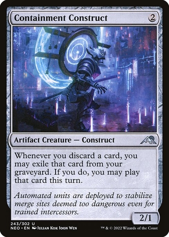 Magic: The Gathering - Kamigawa: Neon Dynasty - Containment Construct (243)