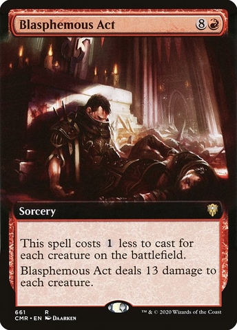 Magic: The Gathering - Commander Legends - Blasphemous Act (661)
