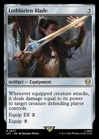 Magic: The Gathering - Tales of Middle-earth Commander - Lothlorien Blade (77)