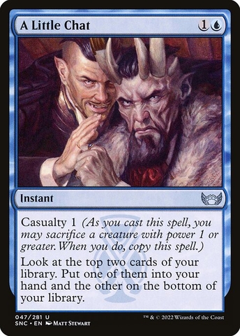 Magic: The Gathering - Streets of New Capenna - A Little Chat (47)