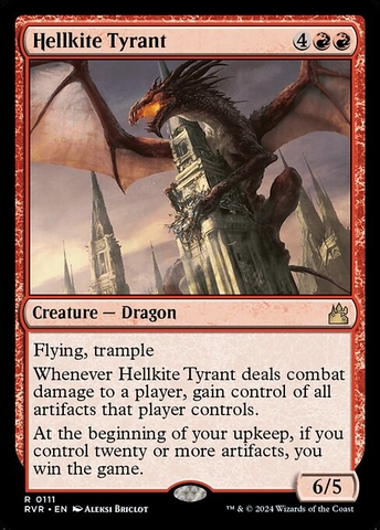 Magic: The Gathering - Ravnica Remastered - Hellkite Tyrant (111)