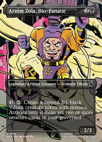 Magic: The Gathering - Marvel Super Heroes - Arnim Zola, Bio-Fanatic (319)
