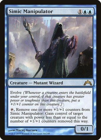 Magic: The Gathering - Gatecrash - Simic Manipulator (50)