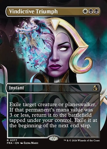 Magic: The Gathering - Reality Fracture - Vindictive Triumph (377) Foil