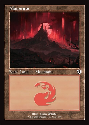 Magic: The Gathering - Innistrad Remastered - Mountain (295) Foil