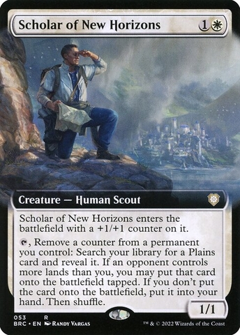 Magic: The Gathering - The Brothers' War Commander - Scholar of New Horizons (53)