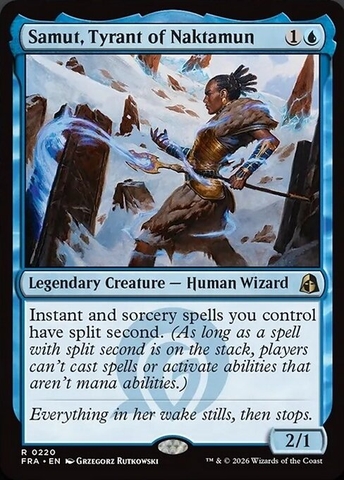 Magic: The Gathering - Reality Fracture - Samut, Tyrant of Naktamun (220) Foil