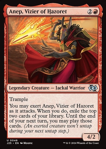 Magic: The Gathering - Foundations Jumpstart - Anep, Vizier of Hazoret (46)
