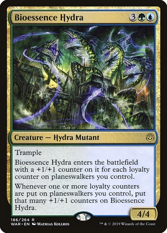 Magic: The Gathering - War of the Spark - Bioessence Hydra (186)
