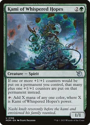 Magic: The Gathering - March of the Machine - Kami of Whispered Hopes (196)