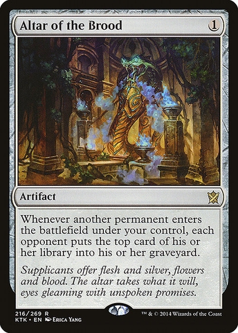 Magic: The Gathering - Khans of Tarkir - Altar of the Brood (216)