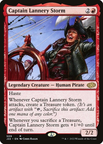 Magic: The Gathering - Jumpstart 2022 - Captain Lannery Storm (509)