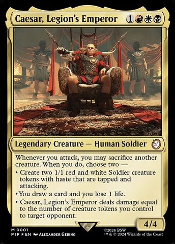Magic: The Gathering - Fallout - Caesar, Legion's Emperor (1) Foil