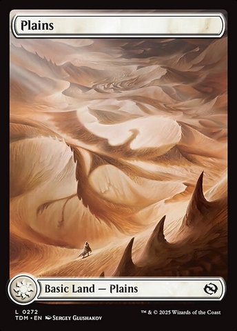 Magic: The Gathering - Tarkir: Dragonstorm - Plains (272) Foil