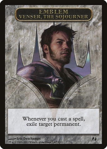 Magic: The Gathering - Duel Decks: Venser vs. Koth Tokens - Venser, the Sojourner Emblem (1)