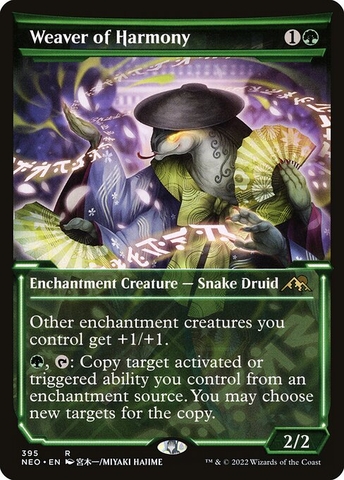 Magic: The Gathering - Kamigawa: Neon Dynasty - Weaver of Harmony (395)