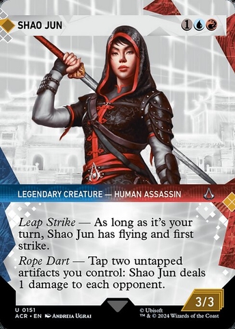Magic: The Gathering - Assassin's Creed - Shao Jun (151)