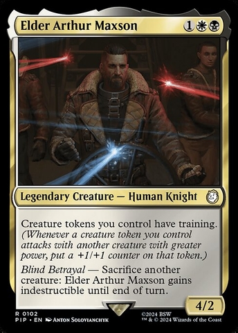 Magic: The Gathering - Fallout - Elder Arthur Maxson (102)