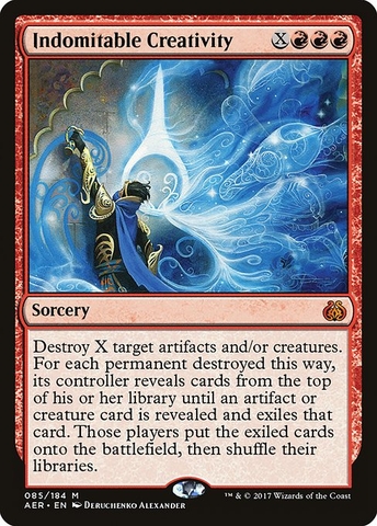 Magic: The Gathering - Aether Revolt - Indomitable Creativity (85)