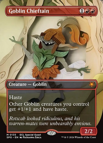 Magic: The Gathering - Special Guests - Goblin Chieftain (135)