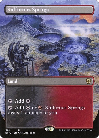 Magic: The Gathering - Dominaria United - Sulfurous Springs (381)
