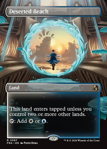 Magic: The Gathering - Reality Fracture - Deserted Beach (397)