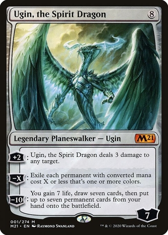 Magic: The Gathering - Core Set 2021 - Ugin, the Spirit Dragon (1) Foil
