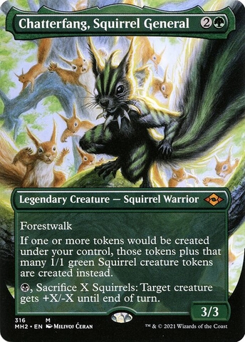 Magic: The Gathering - Modern Horizons 2 - Chatterfang, Squirrel General (316)