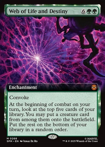 Magic: The Gathering - Marvel's Spider-Man - Web of Life and Destiny (268)