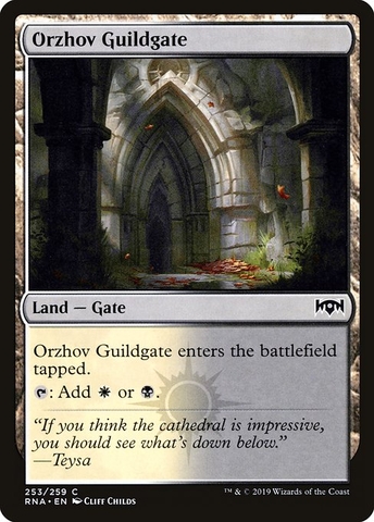 Magic: The Gathering - Ravnica Allegiance - Orzhov Guildgate (253)