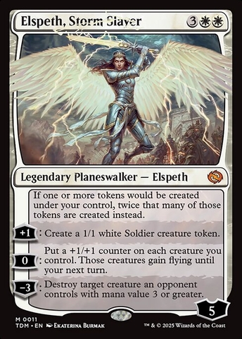 Magic: The Gathering - Tarkir: Dragonstorm - Elspeth, Storm Slayer (11)